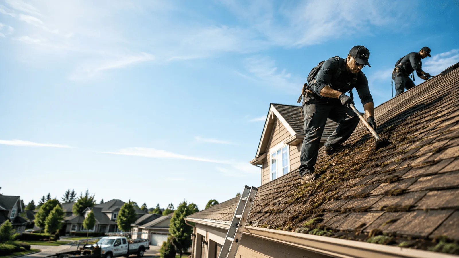 Roof Moss Removal in Morrison, OK near me